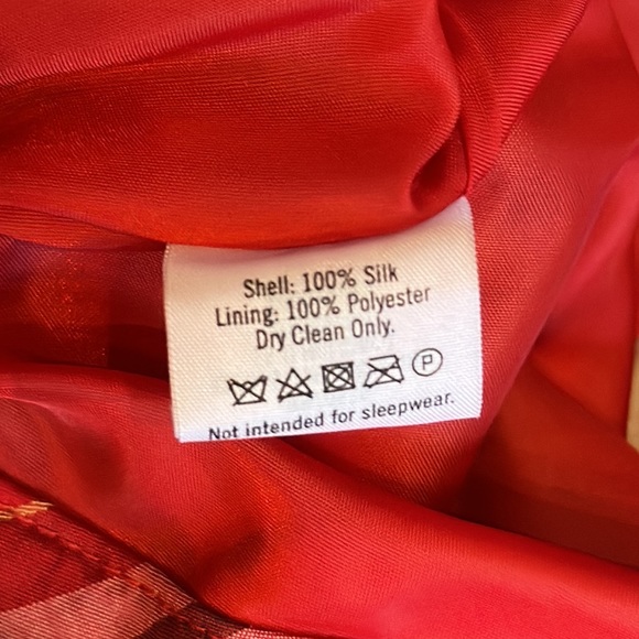 Janie and Jack Girl’s Silk Plaid Pant Size 5 - Picture 4 of 8